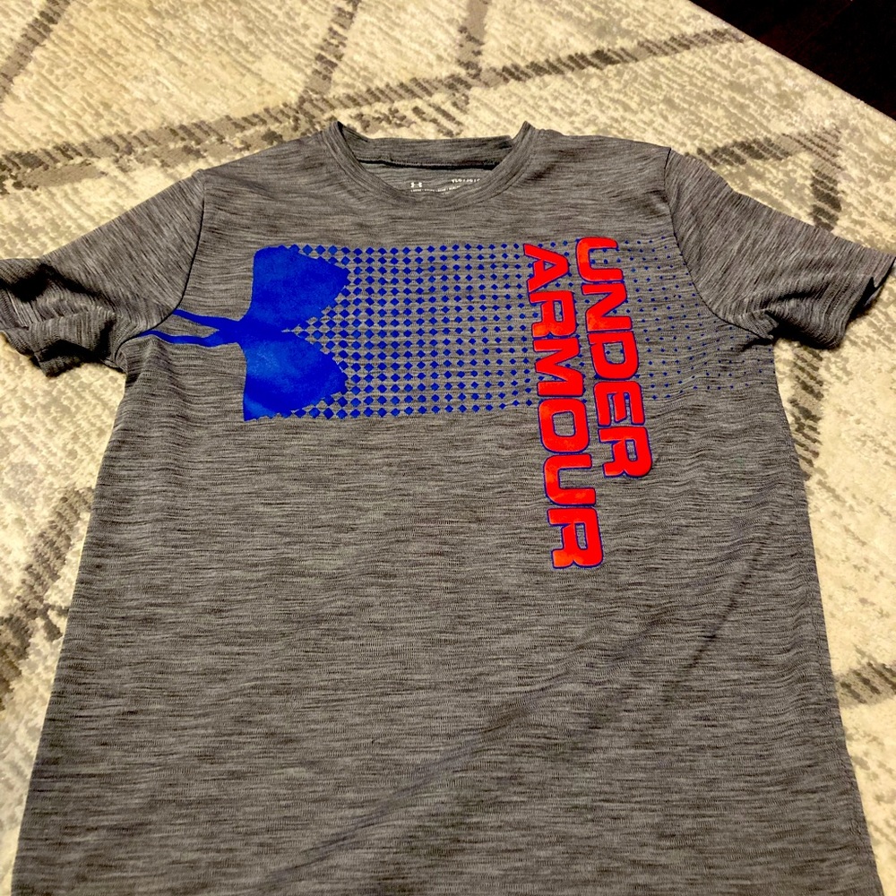 Boys under armor shirt